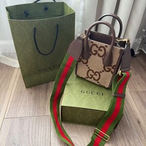 Gucci Jumbo GG mini tote bag